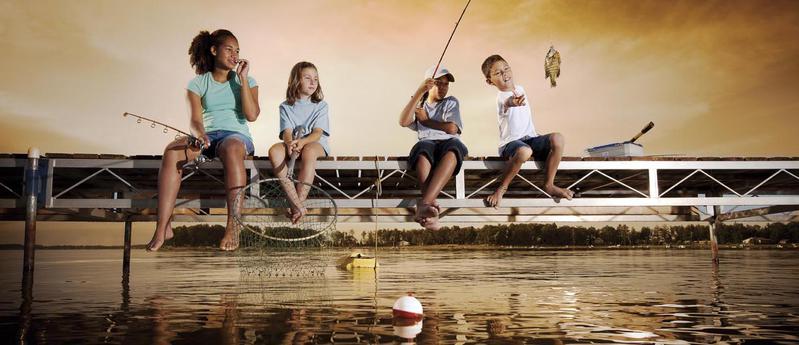 Kids fish free main banner image